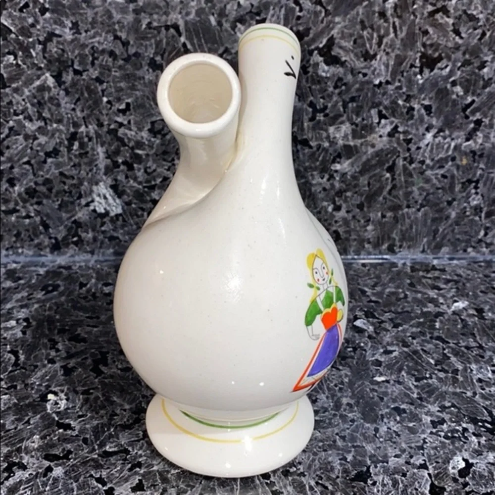 Vintage Oil & Vinegar Ceramic Cruet Dispenser – Apple Tree Farmers Design Japan